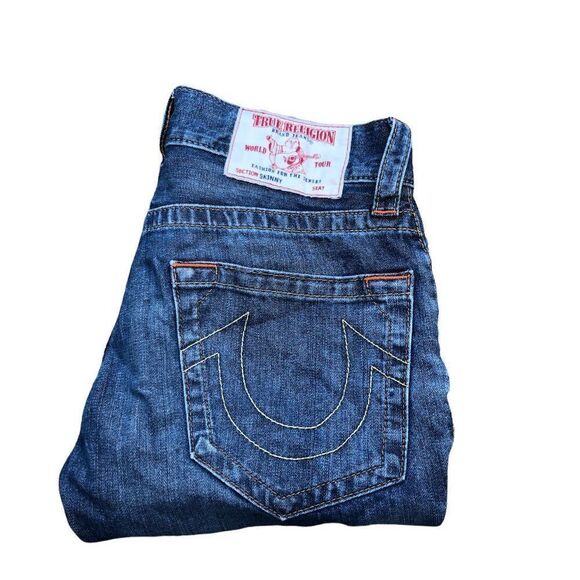 True Religion Jeans Size 29 SKINNY Blue - Picture 6 of 7